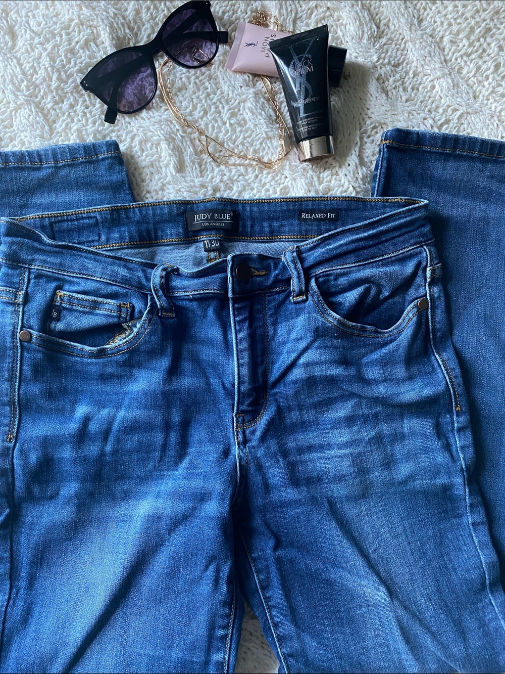 Judy Blue Midwash Relaxed Fit Women's Jeans